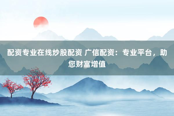 配资专业在线炒股配资 广信配资：专业平台，助您财富增值